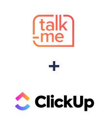 Integração de Talk-me e ClickUp