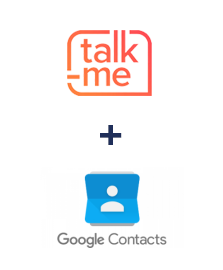 Integração de Talk-me e Google Contacts