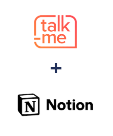 Integração de Talk-me e Notion