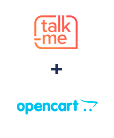 Integração de Talk-me e Opencart