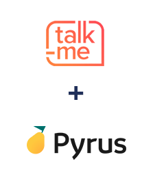 Integração de Talk-me e Pyrus Integração de Talk-me e Pyrus