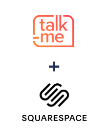 Integração de Talk-me e Squarespace