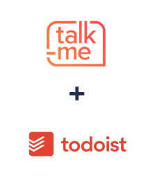 Integração de Talk-me e Todoist