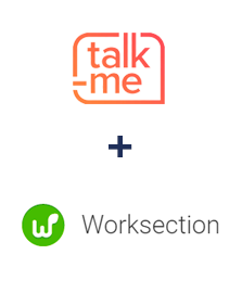 Integração de Talk-me e Worksection