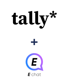 Integração de Tally e E-chat