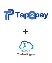 Integração de Tap2pay e TheTexting