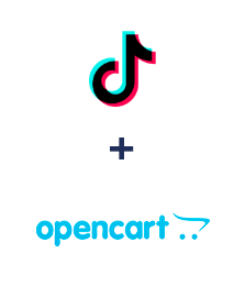 Integração de TikTok e Opencart