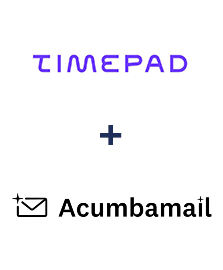 Integração de Timepad e Acumbamail