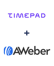 Integração de Timepad e AWeber