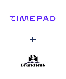 Integração de Timepad e BrandSMS 