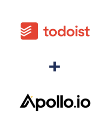 Integração de Todoist e Apollo.io
