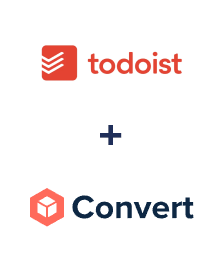 Integração de Todoist e ConvesioConvert