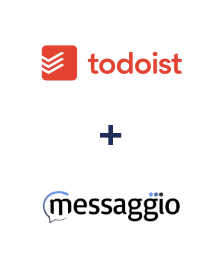 Integração de Todoist e Messaggio