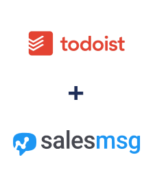 Integração de Todoist e Salesmsg