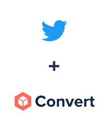 Integração de Twitter e ConvesioConvert