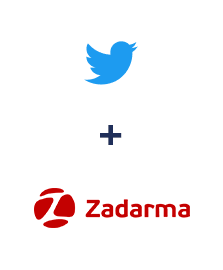 Integração de Twitter e Zadarma