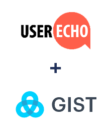Integração de UserEcho e Gist