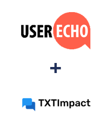 Integração de UserEcho e TXTImpact Integração de UserEcho e TXTImpact
