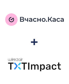 Integração de Vchasno.Kasa e TXTImpact