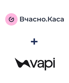 Integração de Vchasno.Kasa e Vapi