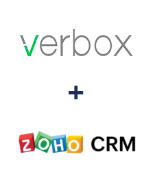 Integração de Verbox e ZOHO CRM