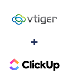 Integração de vTiger CRM e ClickUp