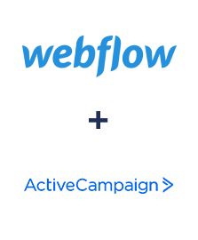 Integração de Webflow e ActiveCampaign