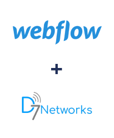 Integração de Webflow e D7 Networks