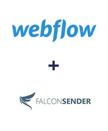 Integração de Webflow e FalconSender Integração de Webflow e FalconSender