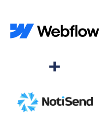 Integração de Webflow e NotiSend Integração de Webflow e NotiSend