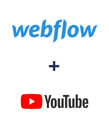 Integração de Webflow e YouTube