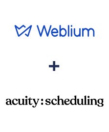 Integração de Weblium e Acuity Scheduling