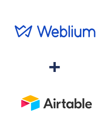 Integração de Weblium e Airtable