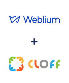 Integração de Weblium e CLOFF Integração de Weblium e CLOFF