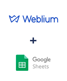 Integração de Weblium e Google Sheets