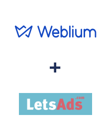 Integração de Weblium e LetsAds