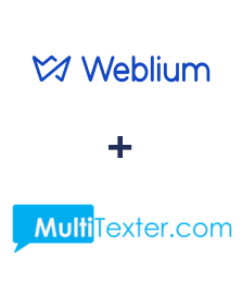 Integração de Weblium e Multitexter