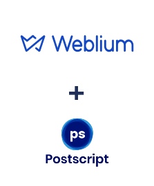 Integração de Weblium e Postscript