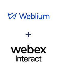 Integração de Weblium e Webex Interact