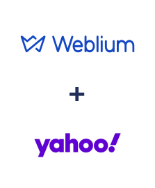 Integração de Weblium e Yahoo!