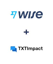 Integração de Wise e TXTImpact