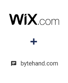 Integração de Wix e BYTEHAND Integração de Wix e BYTEHAND