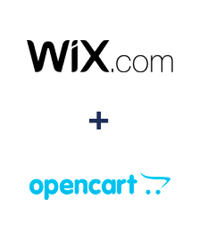 Integração de Wix e Opencart