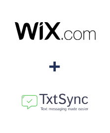 Integração de Wix e TxtSync