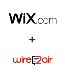 Integração de Wix e Wire2Air