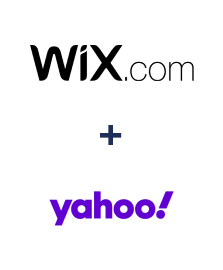 Integração de Wix e Yahoo!