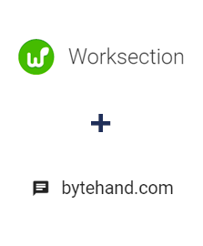 Integração de Worksection e BYTEHAND Integração de Worksection e BYTEHAND