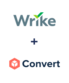 Integração de Wrike e ConvesioConvert