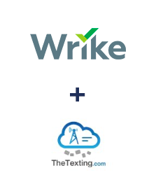 Integração de Wrike e TheTexting