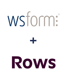 Integração de WS Form e Rows